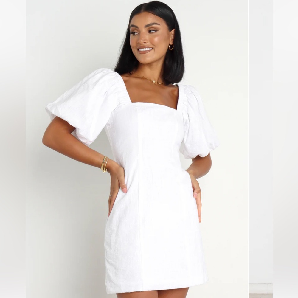 Petal & Pup: SNDYS Everday Tuscany Dress in White NWT Size Large